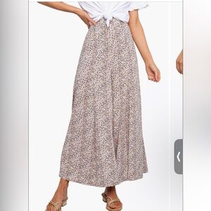 Petal & Pup Multicolor Maxi Skirt